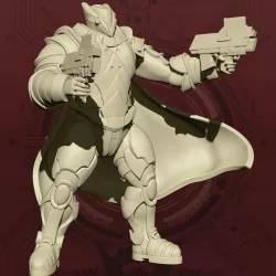 (Mercy's Reach) Void Knight - Akimbo Pose