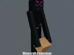 Minecraft Enderman (Easy print and Easy Assembly)