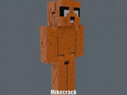 Minecraft Mikecrack (Easy print and Easy Assembly)