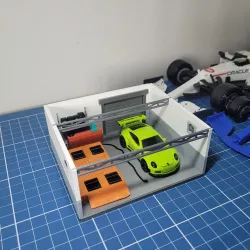 MINI GARAGE FOR 1/64 CARS