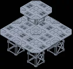 Modular plateform (tabletop 40k)