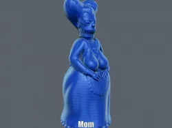 Mom (Easy print no support)