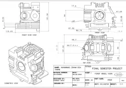 Motorcycle Head engine