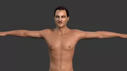 Movie actor Leonardo DiCaprio -Rigged 3d character