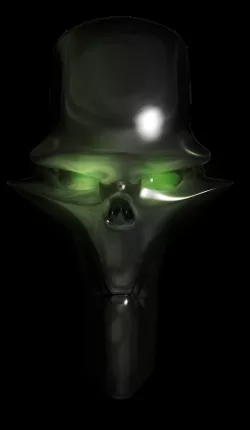 Necron head - Warhammer 40K