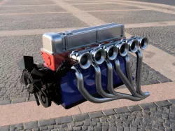 Nissan L28 Engine 1:24 1/24 R6
