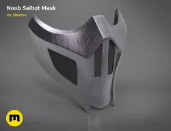 Noob Saibot's Mask - MK 9