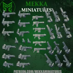 Orc Boy Rifles and Arms
