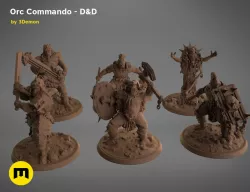Orc Commando - D&D