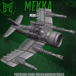 Orc Jet and Pilot