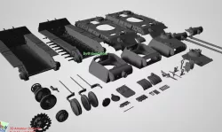 Panther G Tank Early-1 STL-1/35
