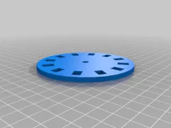 Parametric timing disk