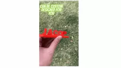 perspective name tag
