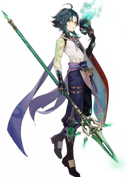 Primordial Jade Winged-Spear Genshin Impact