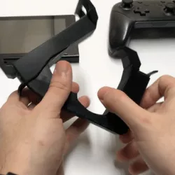 PRO Controller Mount for Nintendo Switch using unique locking mechanism