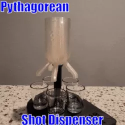 Pythagorean Shot Dispenser - Greedy Cup Physics