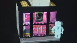 QT Py Lego Base Plate