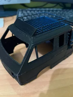 Rc car scale roof rack