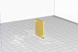 Rectangular plug