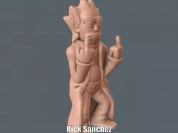 Rick Sanchez (Easy print no support)