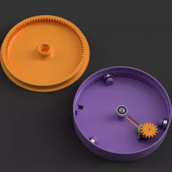 Rotating Display Table