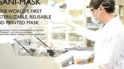 Sani-Mask : The world's first fully sterilizable 3d printed mask
