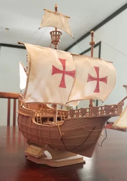 Santa Maria Flag Ship: Scale Model Kit