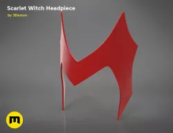 Scarlet Witch Halloween Headpiece