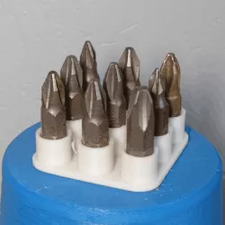 Screwdriver bit storage