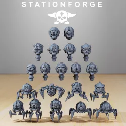 Servo Bots / Servo Heads and More! 20 Models
