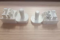 Shower door hinge