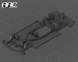 Slot Chassis BMW M3 E30 Fly Slot Cars