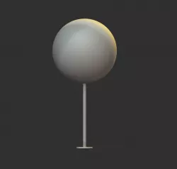 Sphere with a PIN