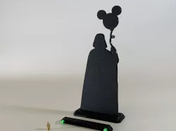 star wars Darth Vader Balloon 200mm Silhouette