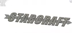 StarCraft Boat Logo Recreation