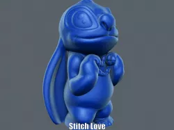 Stitch Love (Easy print no support)
