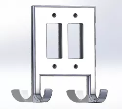 Storage wall hook Double