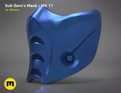 Sub-Zero's Mask - MK 11