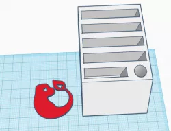Support for led controls - control holder