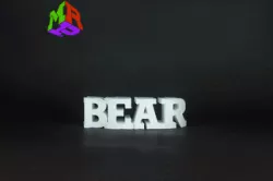 Text Flip - Bear