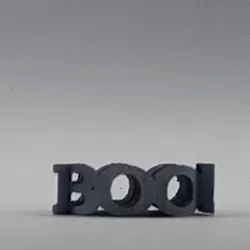 Text Flip: Boo - Ghost