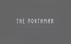The Northman title style Letters