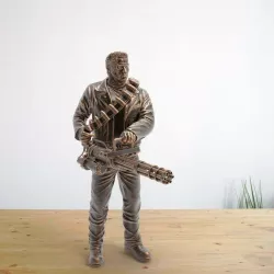 The Terminator (Ready for casting in bronze)