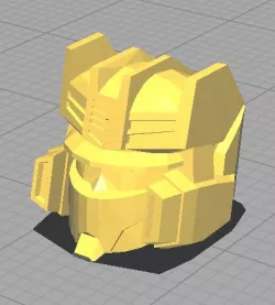 Transformers Soundwave head
