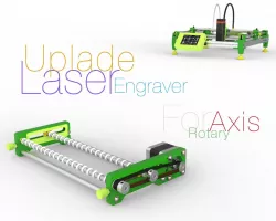 Update Laser Engraver for Rotary Axis