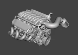 V8 LS ENGINE 1/24