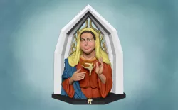 Virgin Mary Holy Week
