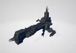 Warhammer 40K Space ship big