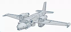 Warthog 40k Imperial fighter bomber