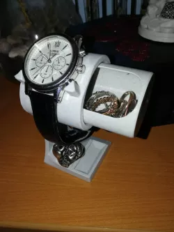 Watch and Ring stand with built in container